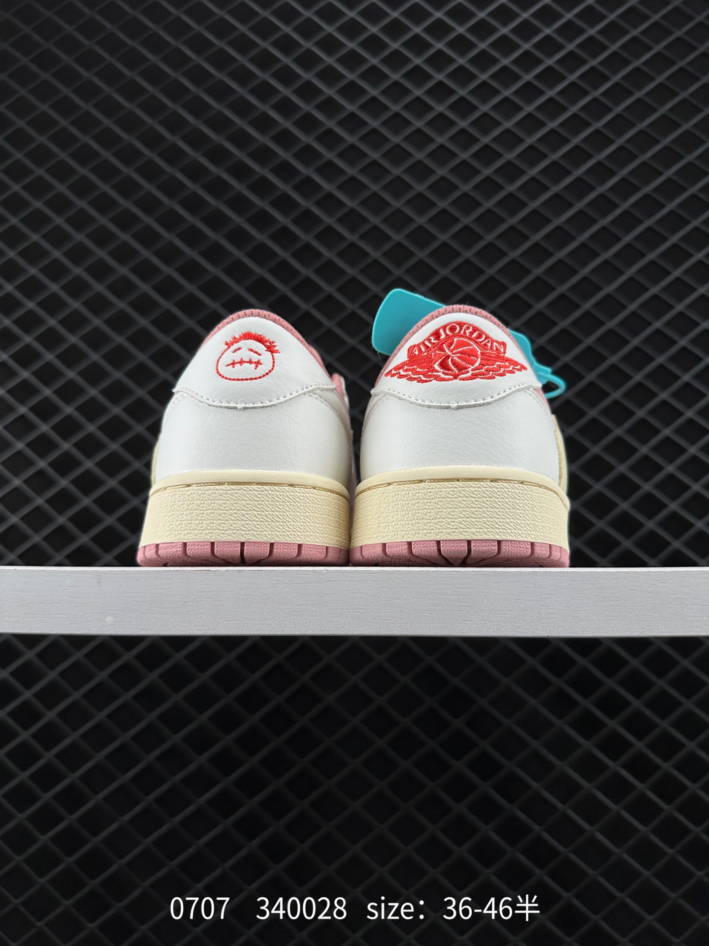 Fragment Design x Travis Scott x Nike Air Jordan 1 Low OG SP”Military Blue”